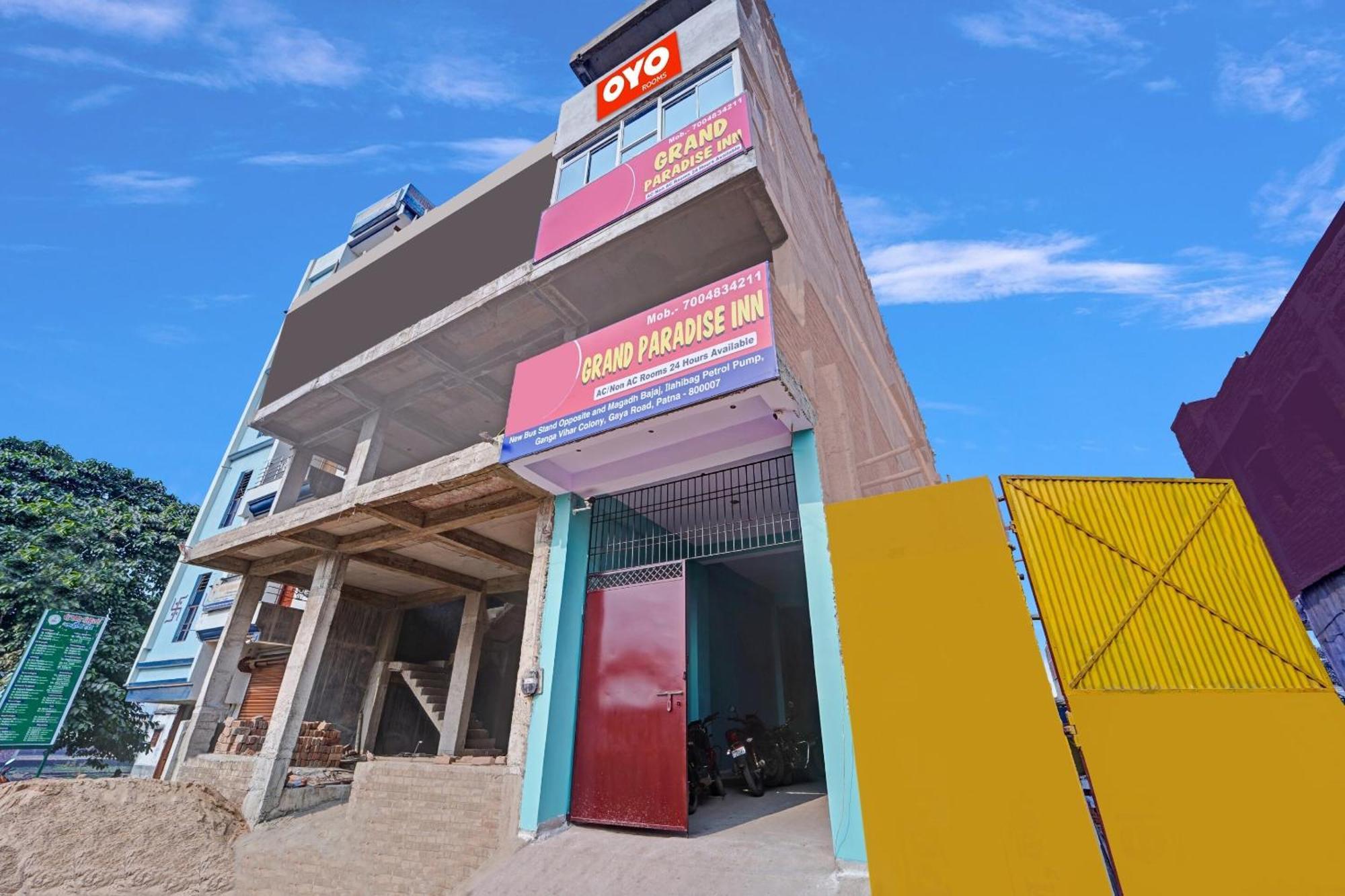 Hotel O Grand Paradise Inn & Banquet Hall Patna (Bihar) Exterior foto